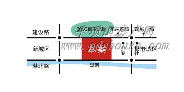 中央花园Ⅳ应都商企文化园电子地图