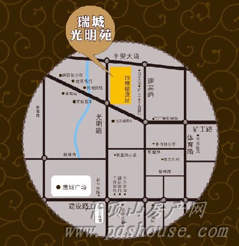 瑞城·光明苑电子地图