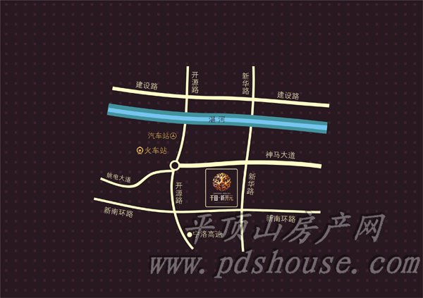 查看地理位置图