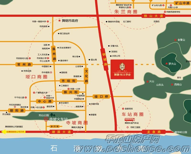 查看地理位置图