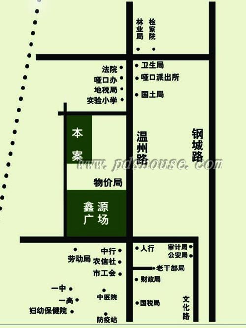 逸景蓝湾(舞钢)电子地图