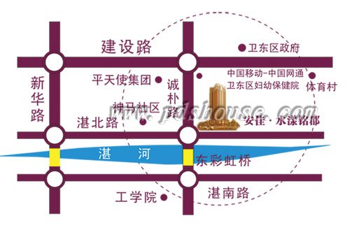 安佳·水漾铭郡电子地图