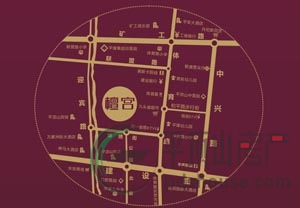 檀宫电子地图