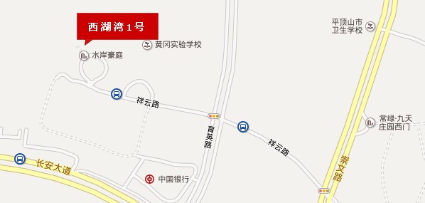 西湖湾1号电子地图